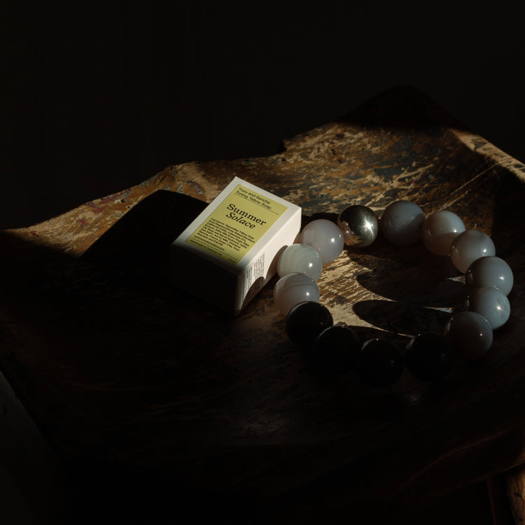 Summer Solace Tallow - Yuzu & Sencha Soap – Invigorating Toning Bar with E3Live® - Tallow Soap