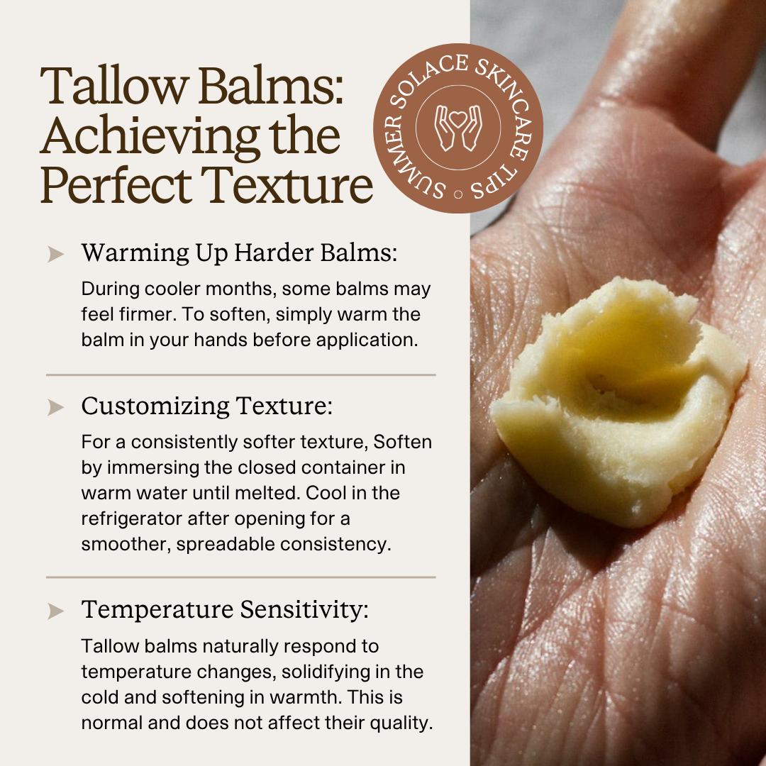 Tallow Balm Texture Guide