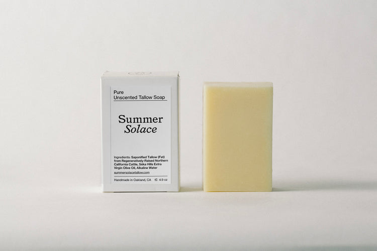 Best Selling Pure Unscented cold-processed soap gently cleanses, deeply nourishes, and supports the skin’s natural barrier.