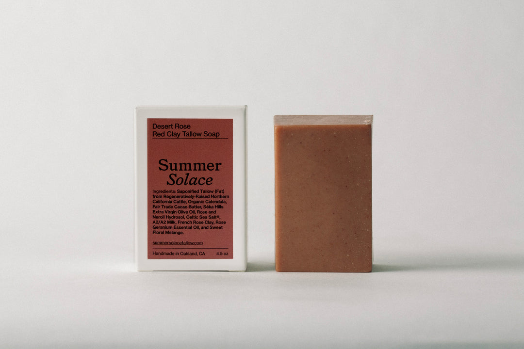 Creamy & hydrating, this bar gently cleanses while offering a soft, romantic lather that soothes skin & uplifts the spirit.