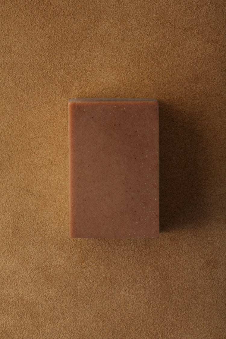 Summer Solace Tallow - Desert Rose Red Clay Bar Soap - Regenerative Tallow® - Tallow Soap