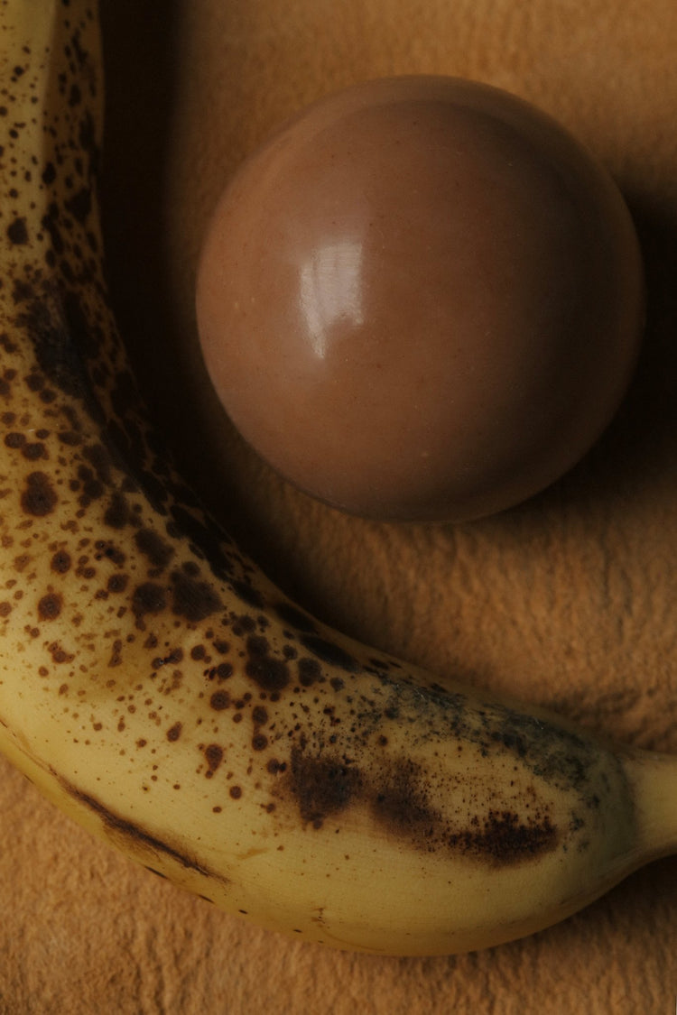 Summer Solace Tallow - Desert Rose Red Clay Sphere Soap - Regenerative Tallow® - Tallow Soap