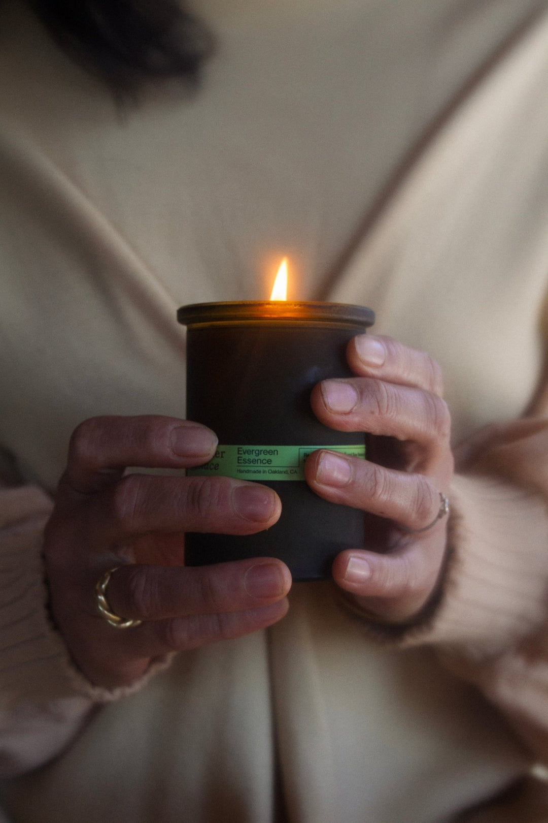 Summer Solace Tallow - Evergreen Essence (Cedar and Oakmoss) Candle - Regenerative Tallow® - Candle