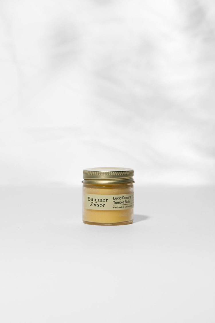 Summer Solace Tallow - Lucid Dreams & Meditation Balm - Mugwort, White Lotus, Piñon Pine - Tallow Balm