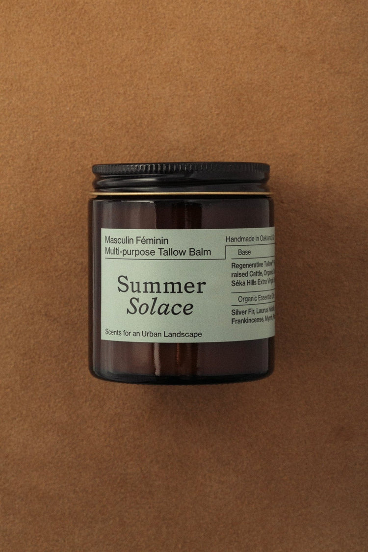 Summer Solace Tallow - Masculin Féminin Balm - Regenerative Tallow® - Tallow Balm