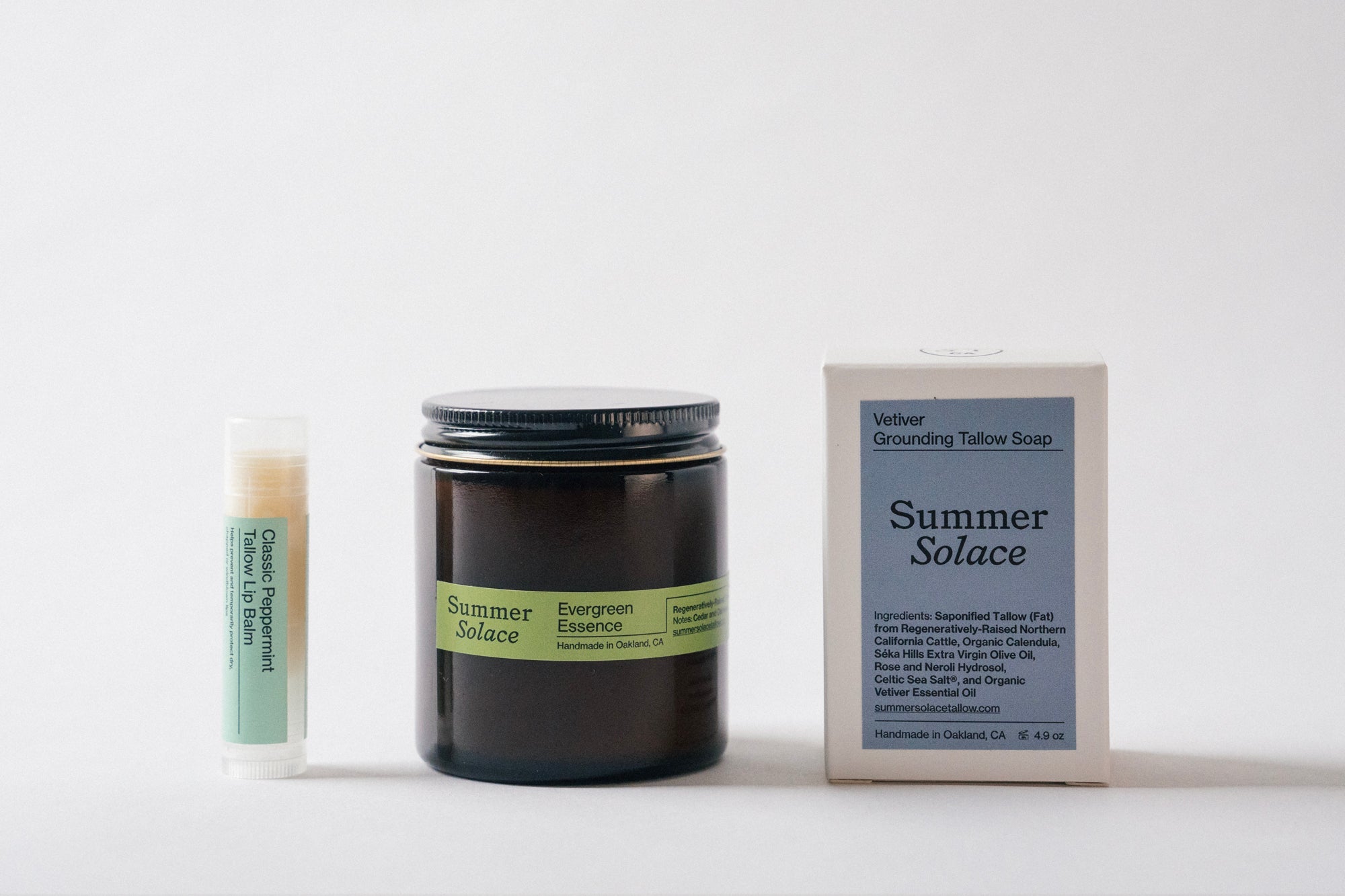 Summer Solace Tallow - Moon Collection - Regenerative Tallow® - Gift Sets