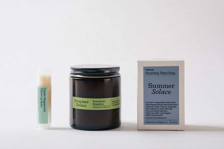 Summer Solace Tallow - Moon Collection - Regenerative Tallow® - Gift Sets