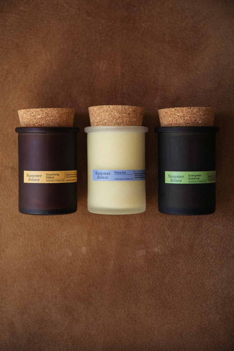 Summer Solace Tallow - Perfumed Tallow Candle Trio - Regenerative Tallow® (Best Value) - Gift Sets