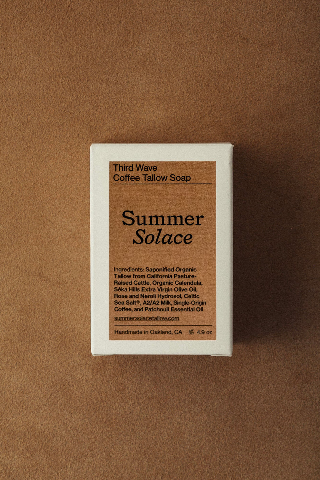 Summer Solace Tallow - Third Wave Coffee Bar Soap - Regenerative Tallow® - Tallow Soap