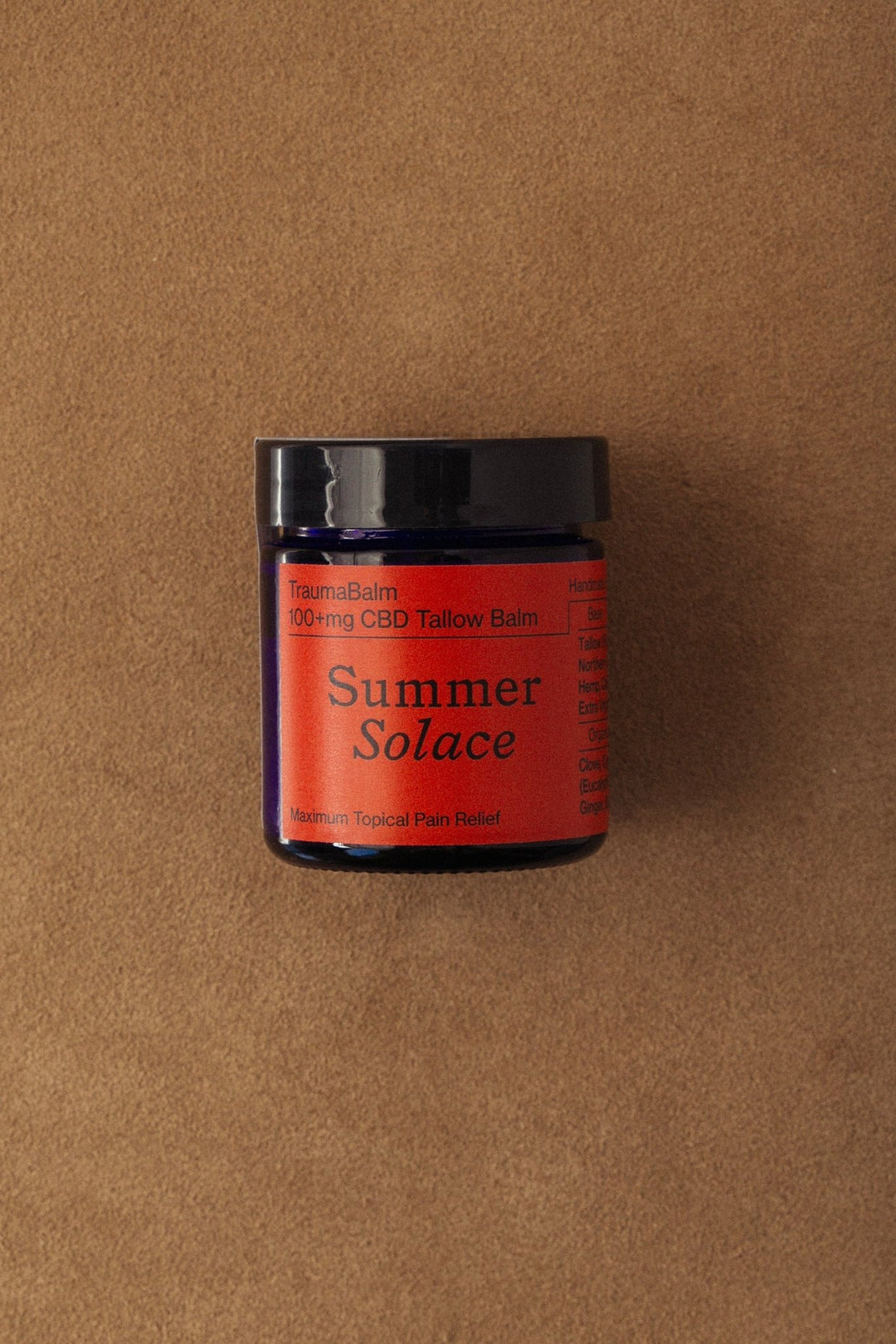 Summer Solace Tallow - TraumaBalm Soothe Soreness - Regenerative Tallow® - Tallow Balm