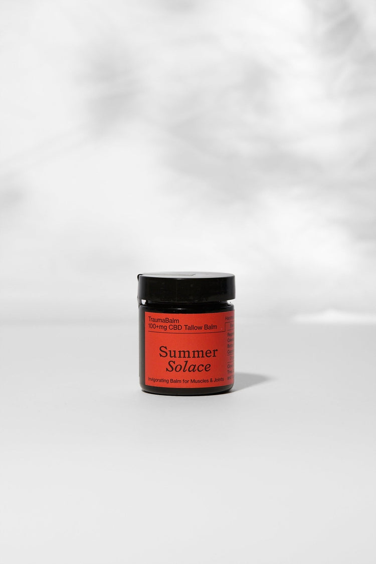 Summer Solace Tallow - TraumaBalm – Warming Muscle Rub | Capsicum & Thai Ginger - Tallow Balm