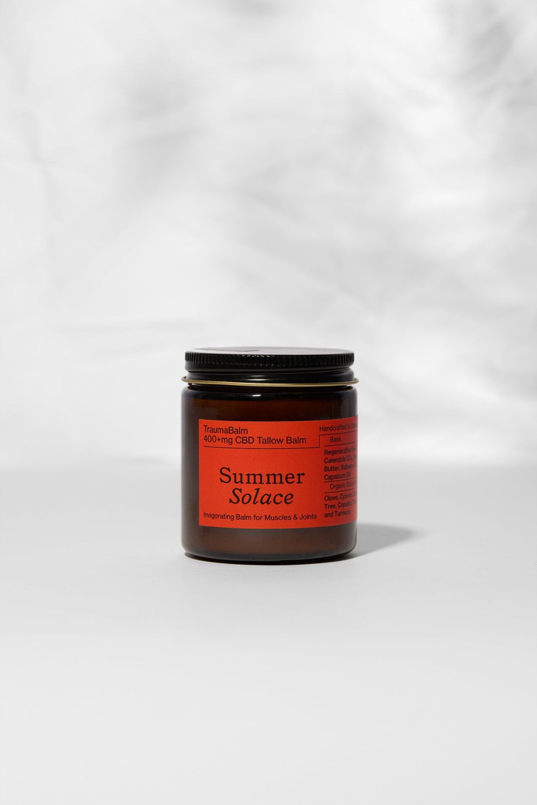 Summer Solace Tallow - TraumaBalm – Warming Muscle Rub | Capsicum & Thai Ginger - Tallow Balm