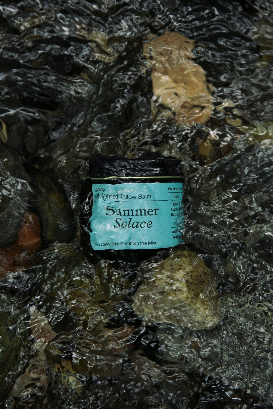 Summer Solace Tallow - Genji Perfumed Balm - Regenerative Tallow™ - Balm