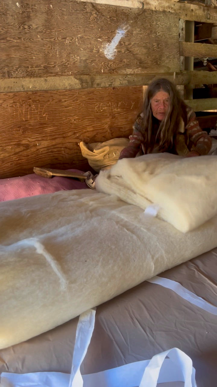 Climate Beneficial™ Wool Batting | 100% Northern California Wool