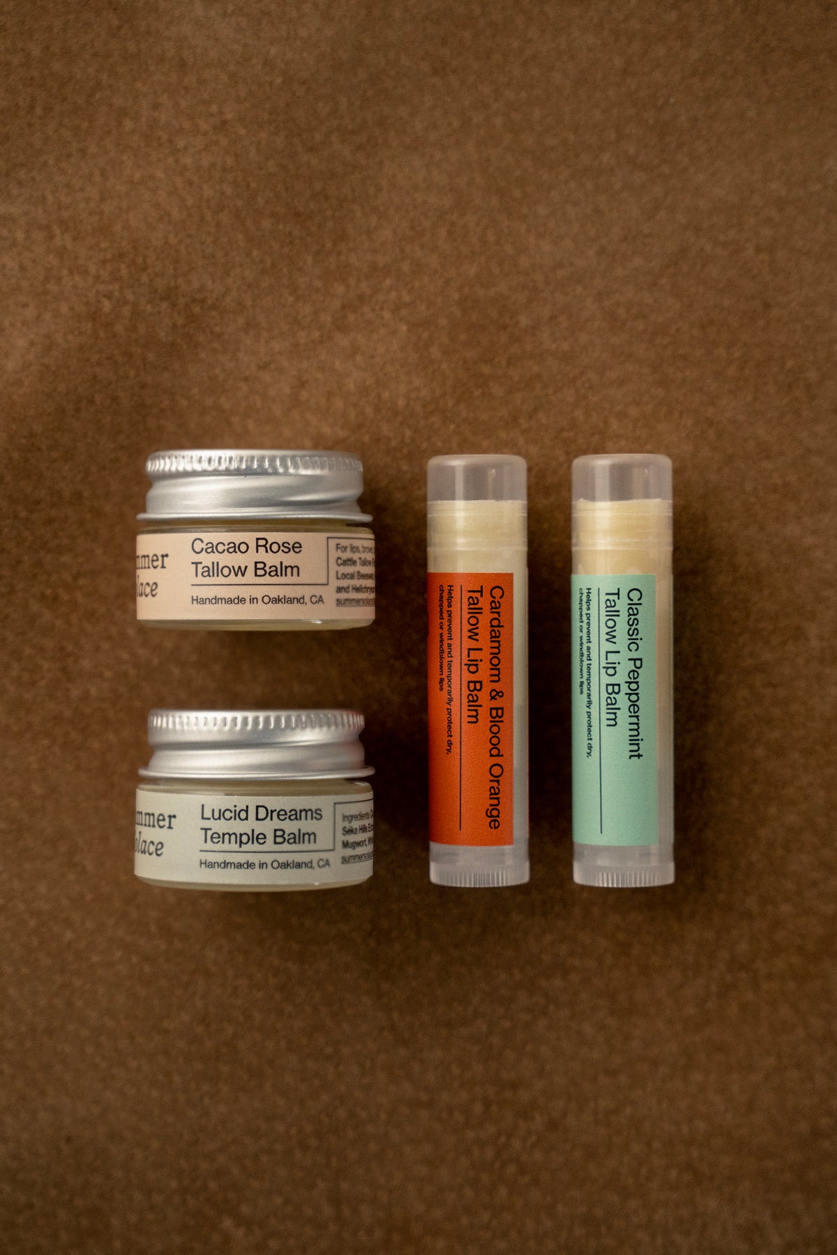Organic Beeswax Lip Balm: Sweet Basil - Global Gifts