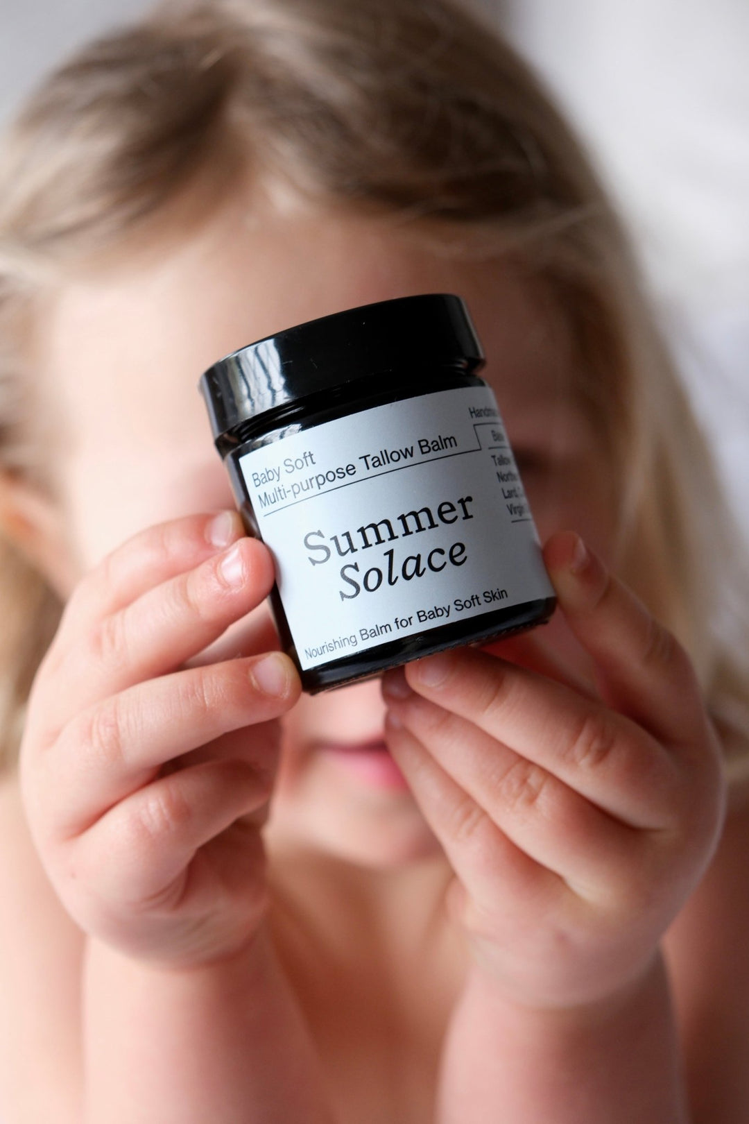 Summer Solace Tallow - Baby Soft Family Balm – Gentle & Nourishing | Unscented, Leaf Lard, Cacao - Tallow Balm