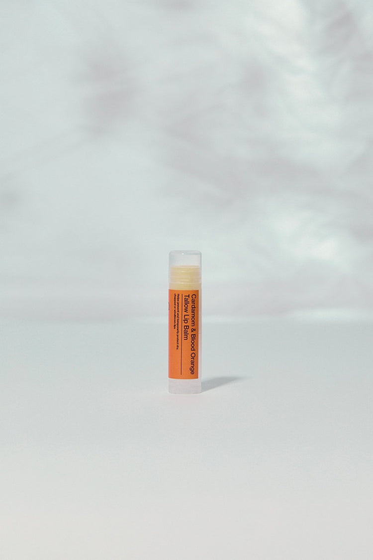 Summer Solace Tallow - Cardamom & Blood Orange – Tallow Lip Balm | Bright & Warm - Tallow Balm