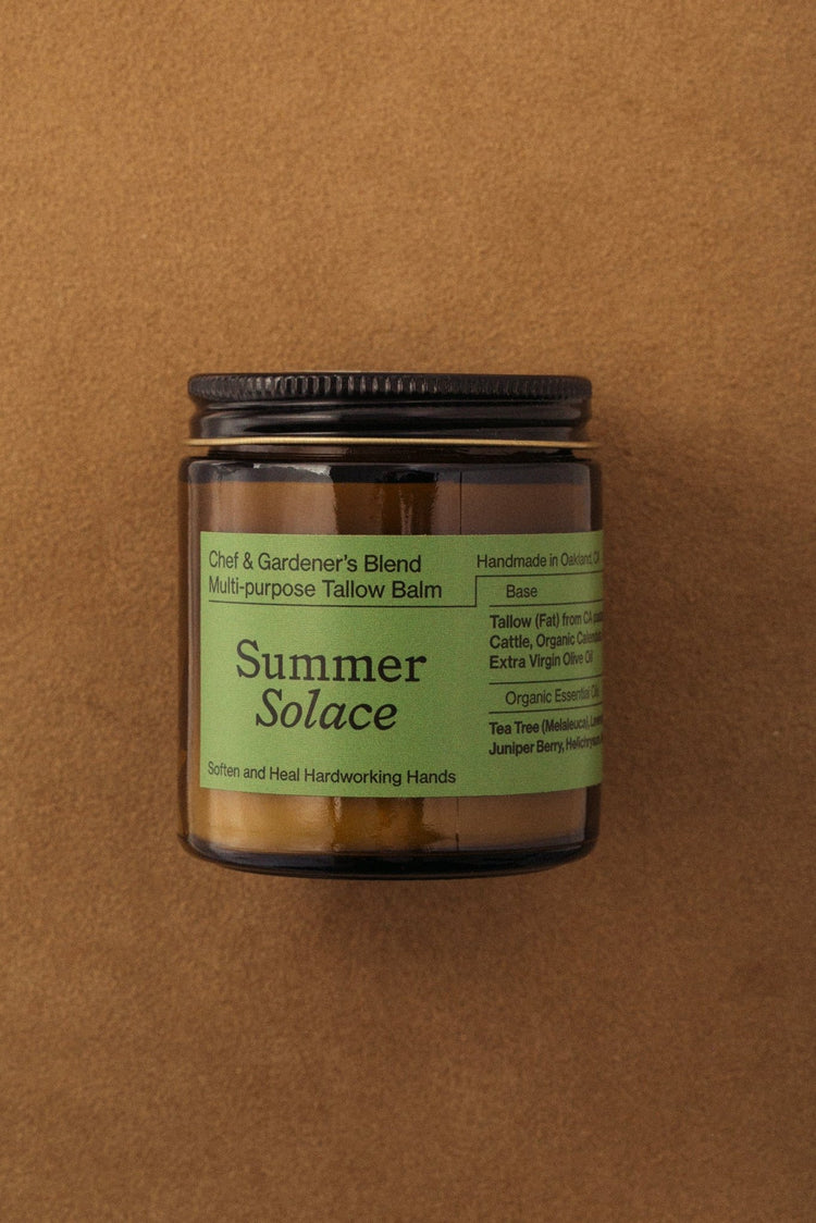 Summer Solace Tallow - Chef & Gardener's Balm - Regenerative Tallow® - Tallow Balm