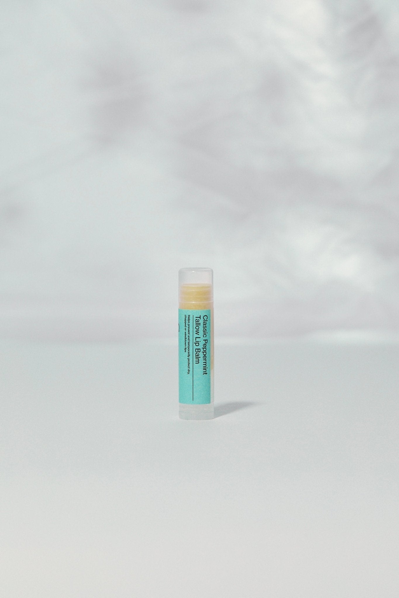 Summer Solace Tallow - Classic Peppermint – Tallow Lip Balm | Cooling Sensation - Tallow Balm