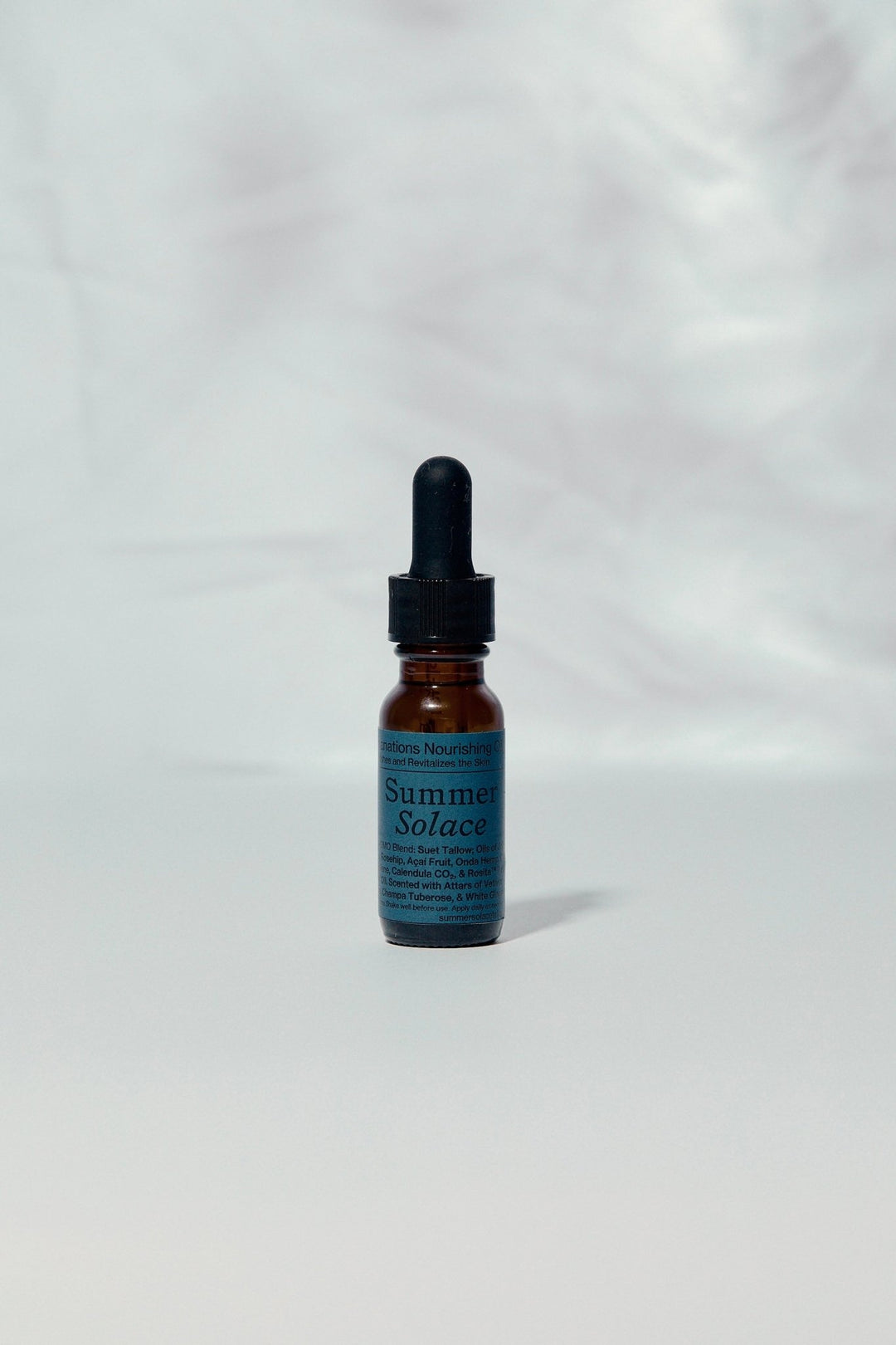 Summer Solace Tallow - Emanations Face Oil – Deeply Nourishing | Champa, Tuberose & White Ginger Lily - Face and Hair Oil