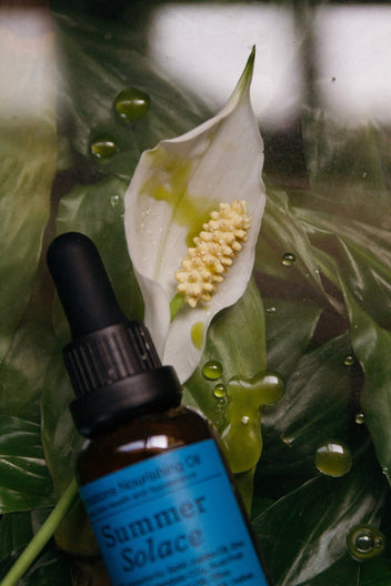 Summer Solace Tallow - Emanations Profound Face & Hair Oil – Deeply Nourishing | Champa, Tuberose & White Ginger Lily