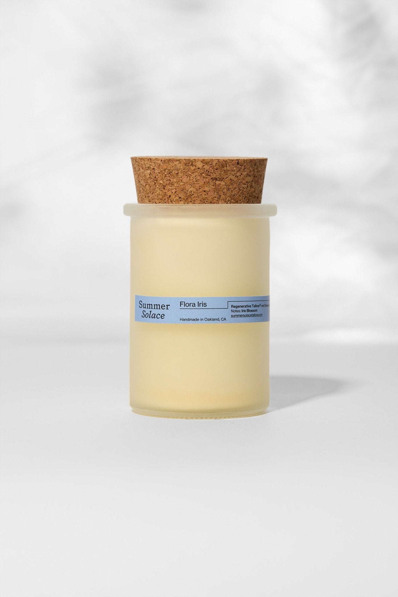 フラワー・フラワー [油彩・キャンヴァス/45.5×38cm] Summer Solace | Flora Iris Tallow Candle – Summer Solace Tallow