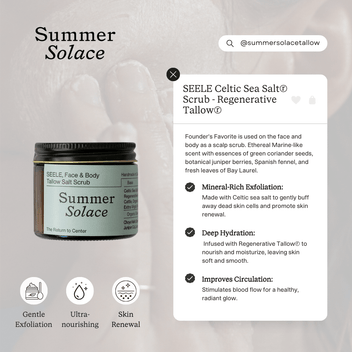 Summer Solace Tallow - Holiday Edit: The Facial Collection - Gift Sets
