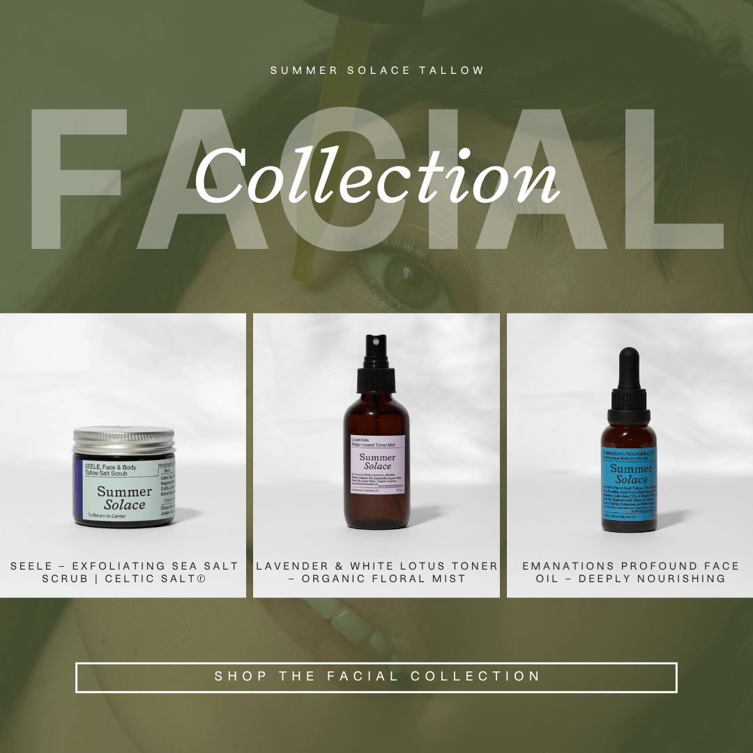 Summer Solace Tallow - Holiday Edit: The Facial Collection - Gift Sets
