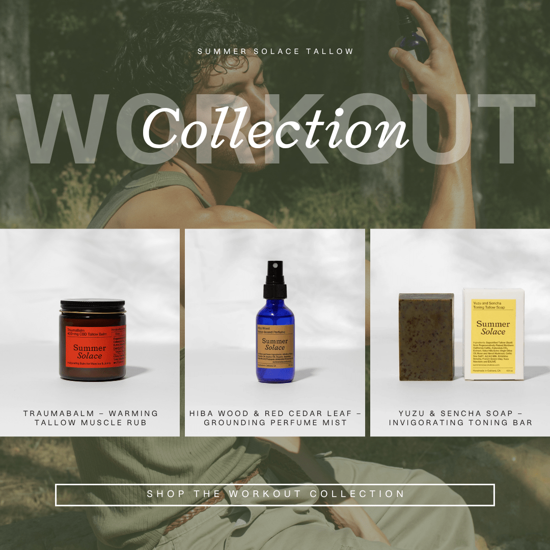 Summer Solace Tallow - Holiday Edit: The Workout Collection - Gift Sets