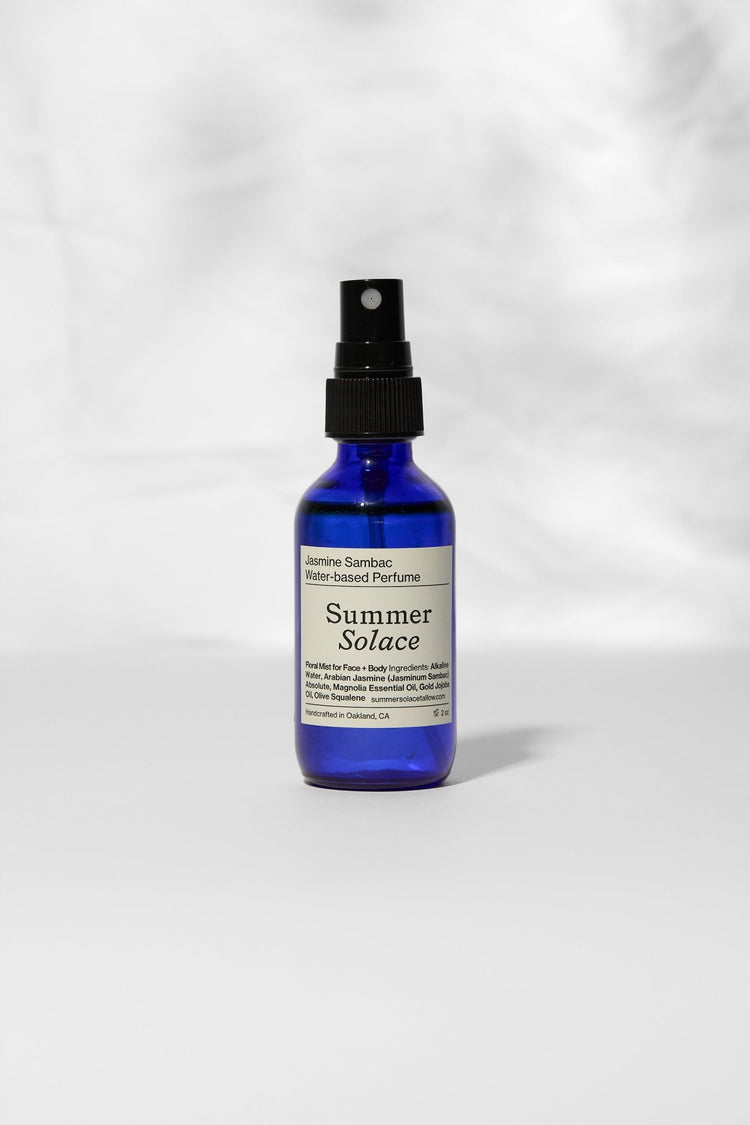 Summer Solace Tallow - Jasmine Sambac + Magnolia Perfume Mist – Water - Based (New Formula) - Perfume