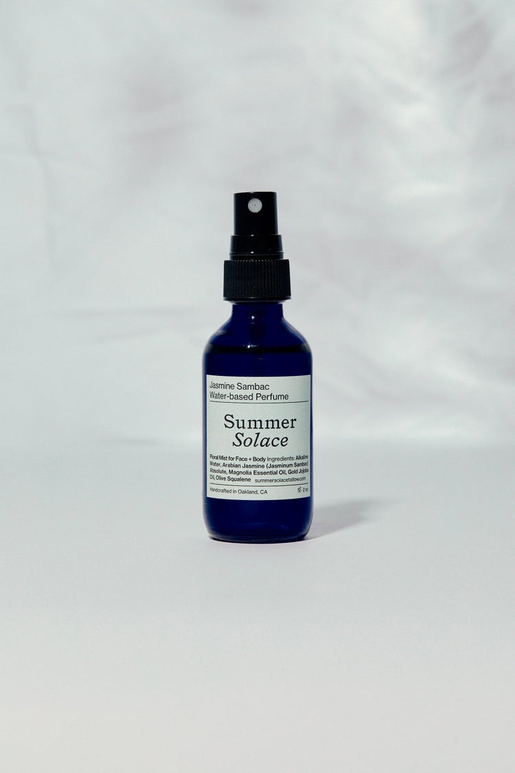 Summer Solace Tallow - Jasmine Sambac + Magnolia Perfume Mist – Water - Based (New Formula) - Perfume