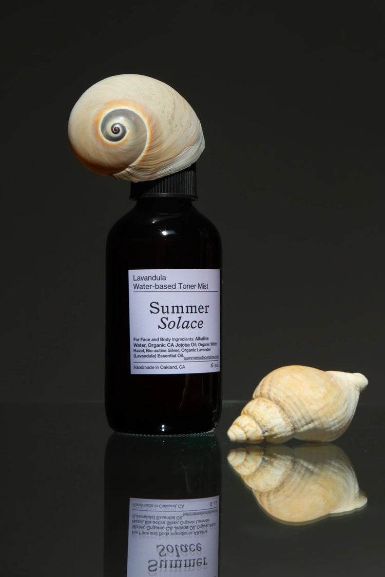 Summer Solace Tallow - Lavender & White Lotus Toner – Organic Floral Mist | 4 oz (New Formula) - Perfume
