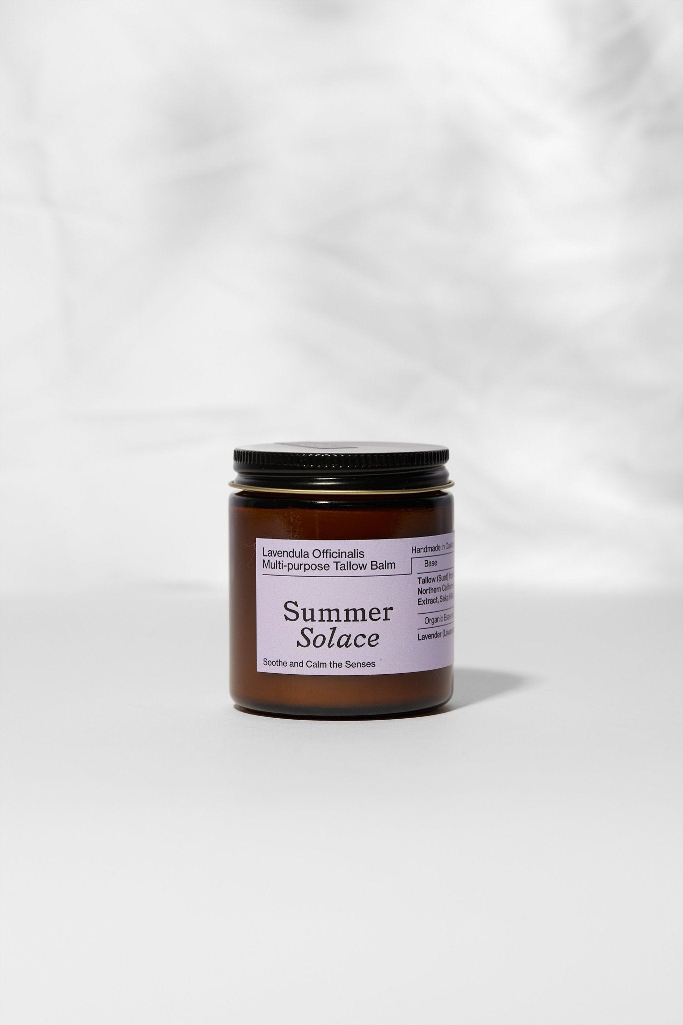 Summer Solace Tallow - Lavendula Balm – Calming Floral Blend | Lavender & Golden Champa - Tallow Balm