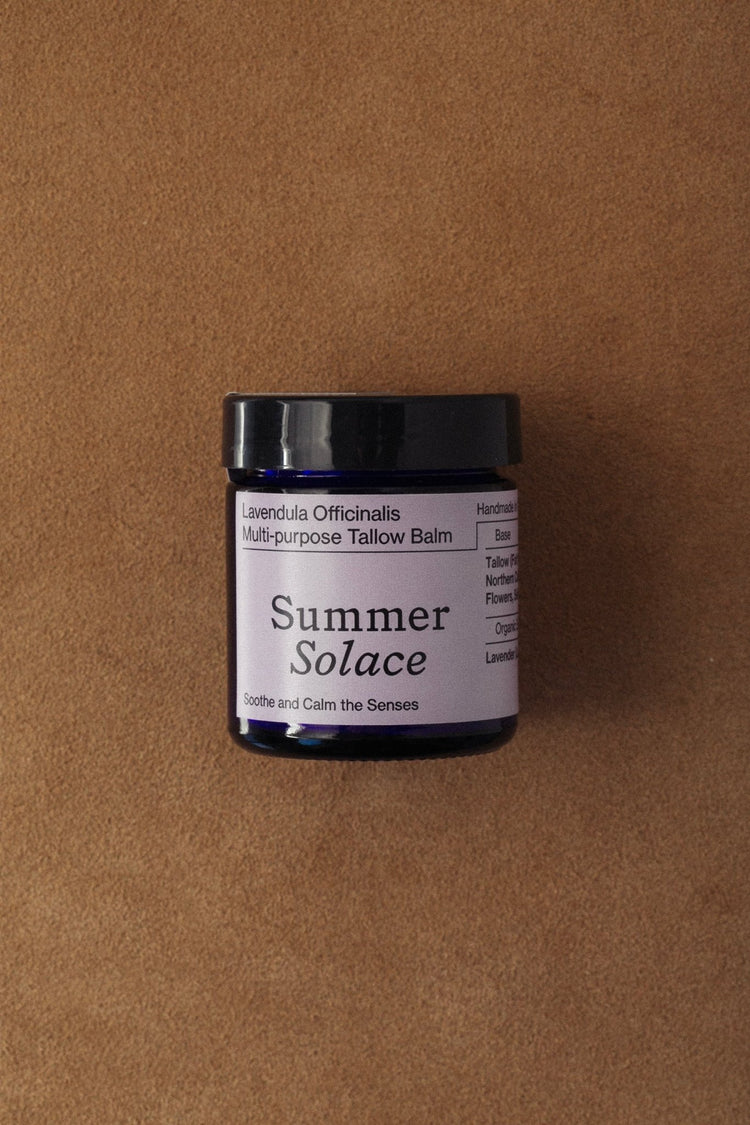 Summer Solace Tallow - Lavendula Officinalis Balm (Lavender + Golden Champa) - Regenerative Tallow® - Tallow Balm