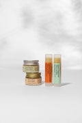 Lip & Temple Balm Set – Compact, Nourishing, Travel-Ready