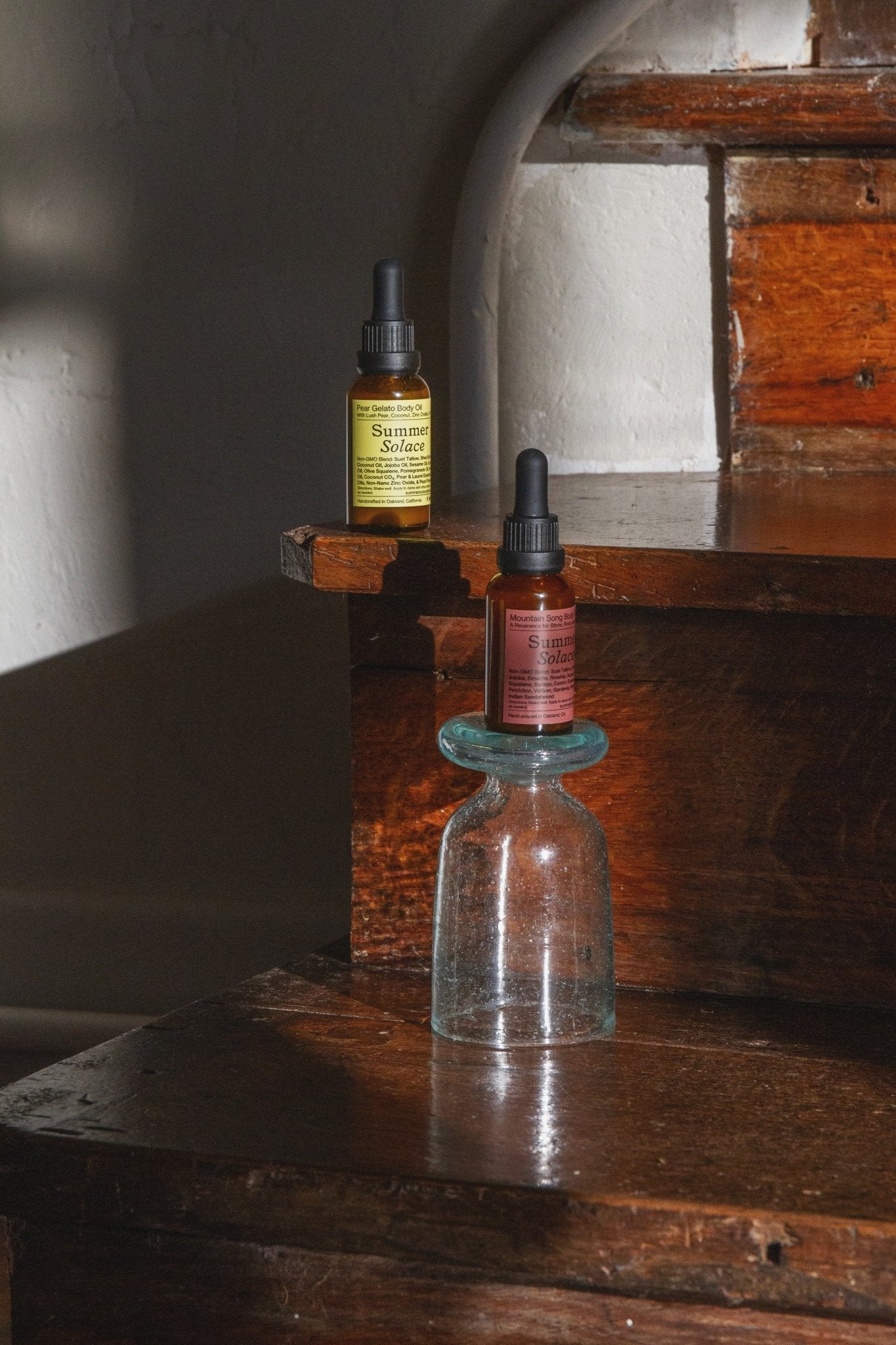 Summer Solace Tallow - Mountain Song Body and Hair Oil – Petrichor, Gardenia, Honeysuckle (Limited Edition) - Face and Hair Oil