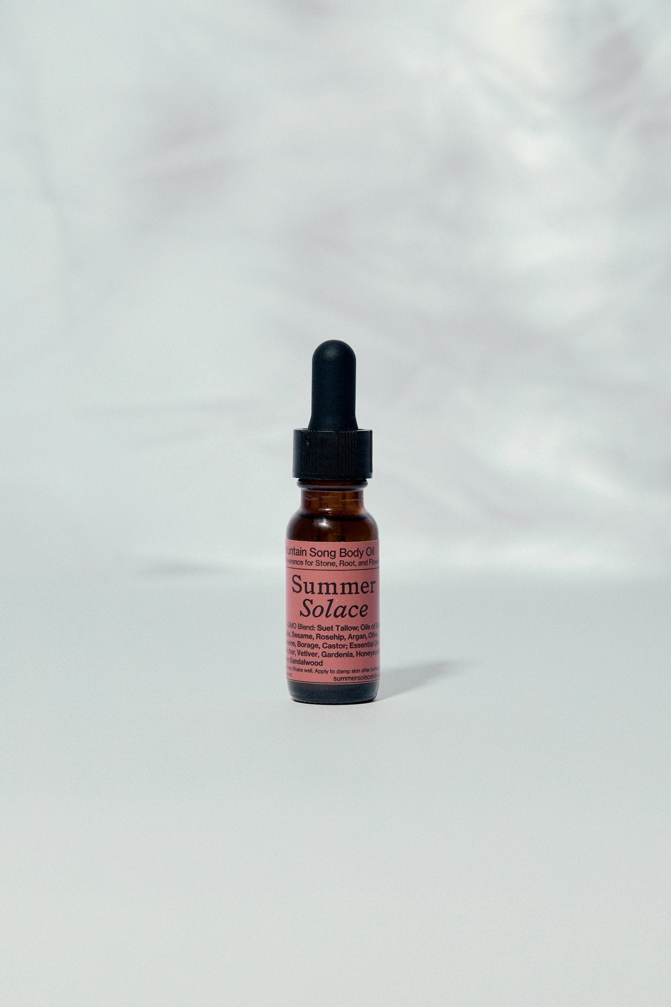 Summer Solace Tallow - Mountain Song Body Oil (Mini) - Face and Hair Oil