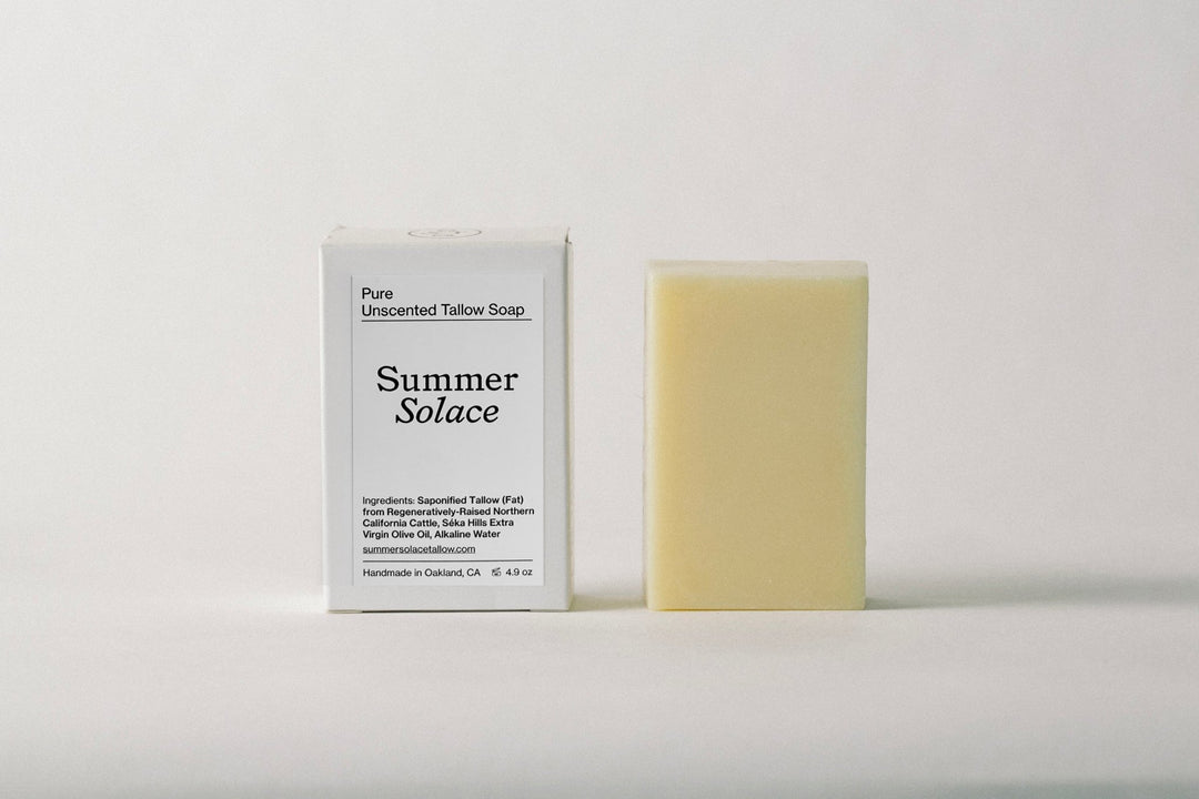 Best Selling Pure Unscented cold-processed soap gently cleanses, deeply nourishes, and supports the skin’s natural barrier.