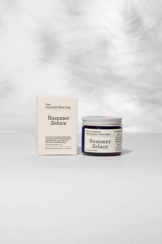 Pure Unscented Tallow – Slow Body Care® Set