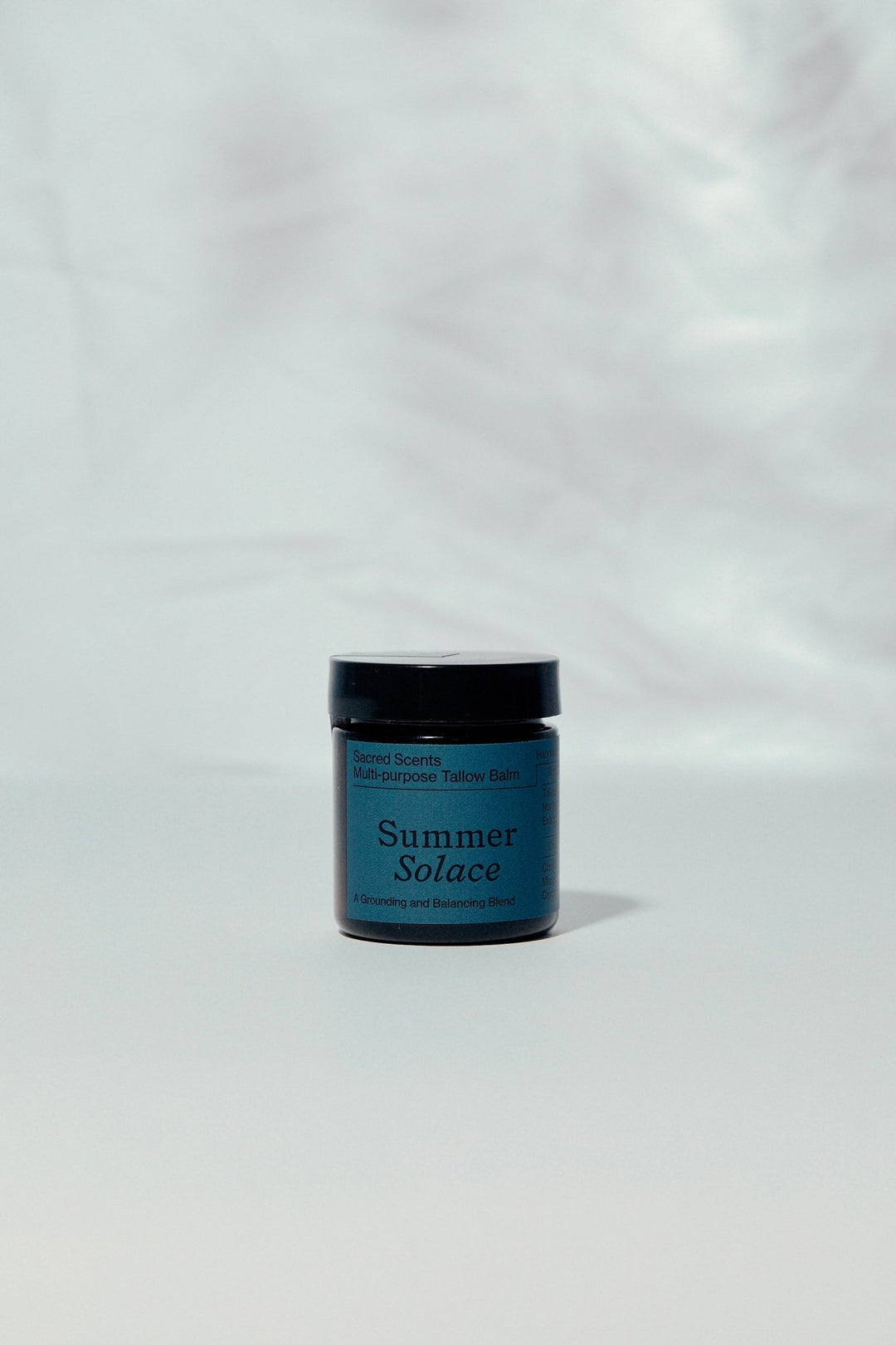 Summer Solace Tallow - Sacred Scents Spiritual Balm – Clary Sage, Fennel & Tulsi Holy Basil - Tallow Balm