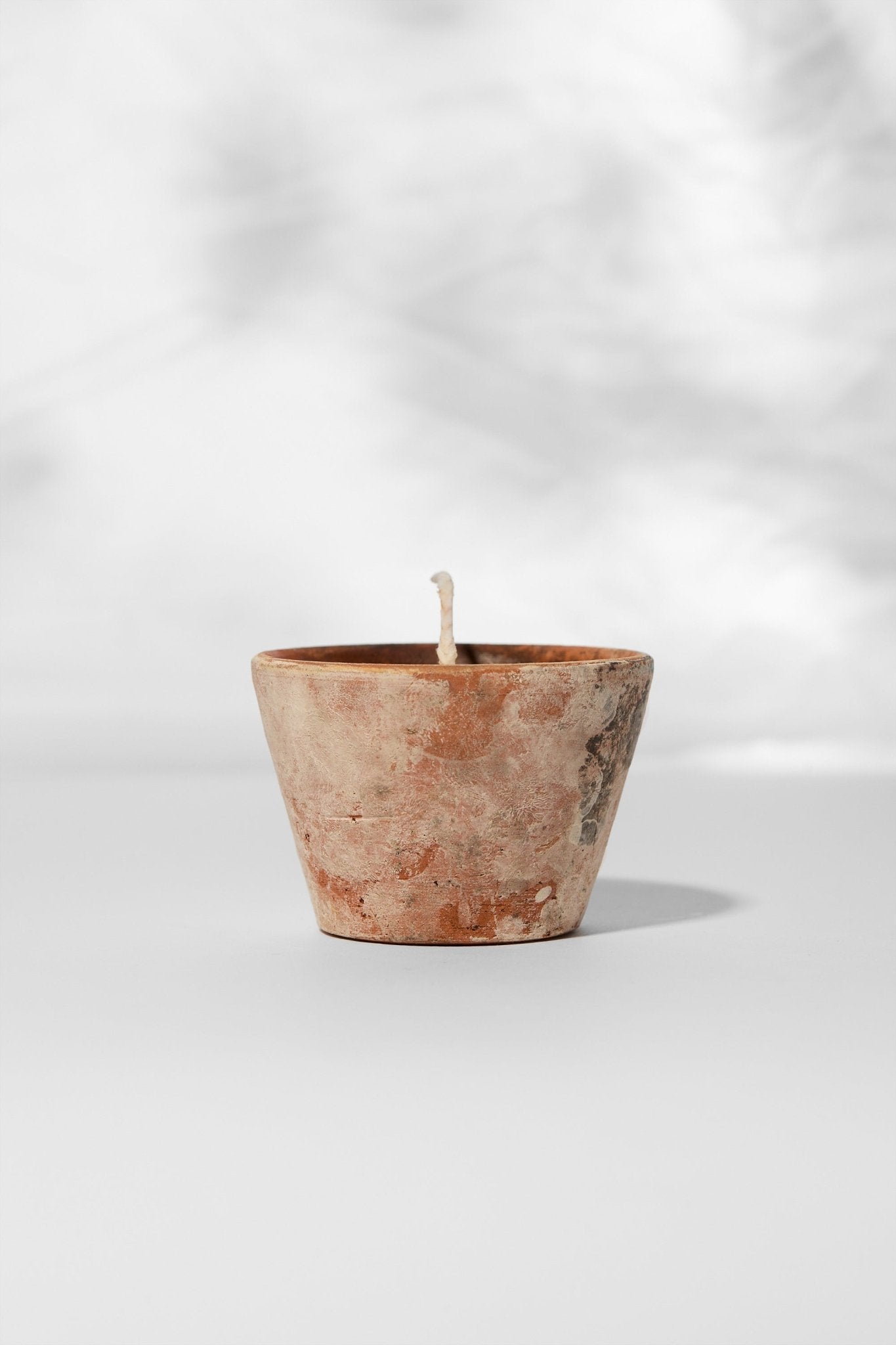 Summer Solace Tallow - Souchong Debut Earthen Tallow Candle – Smoke - Brushed Terracotta Vessel 4 oz - Tallow Candle