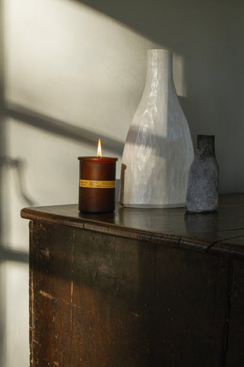 Summer Solace Tallow - Souchong Debut – Tallow Candle with Black Tea Absolute & Vetiver | 6 oz - Tallow Candle