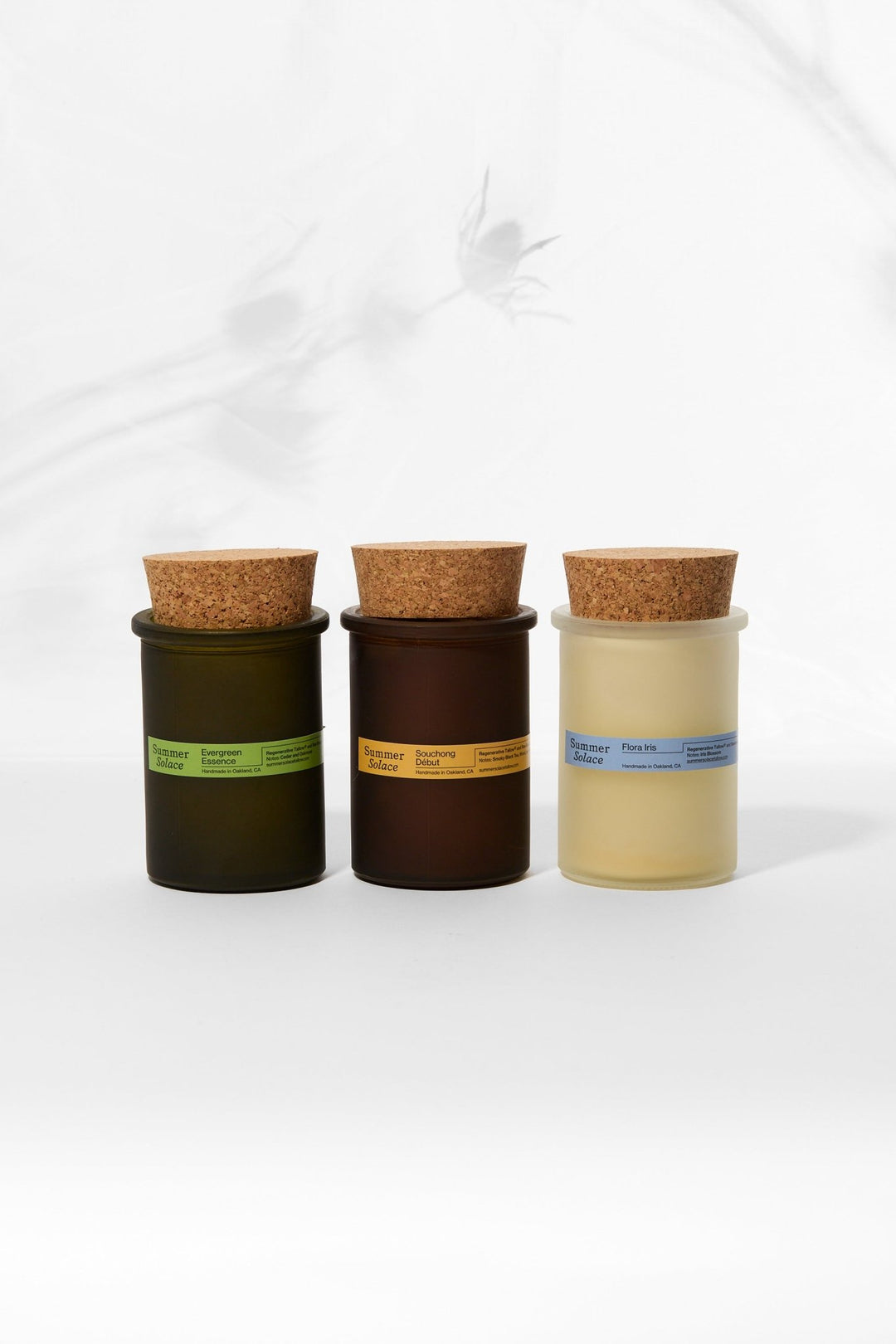 Summer Solace Tallow - Tallow Candle Set – Core Collection | Full Size Trio - Gift Sets