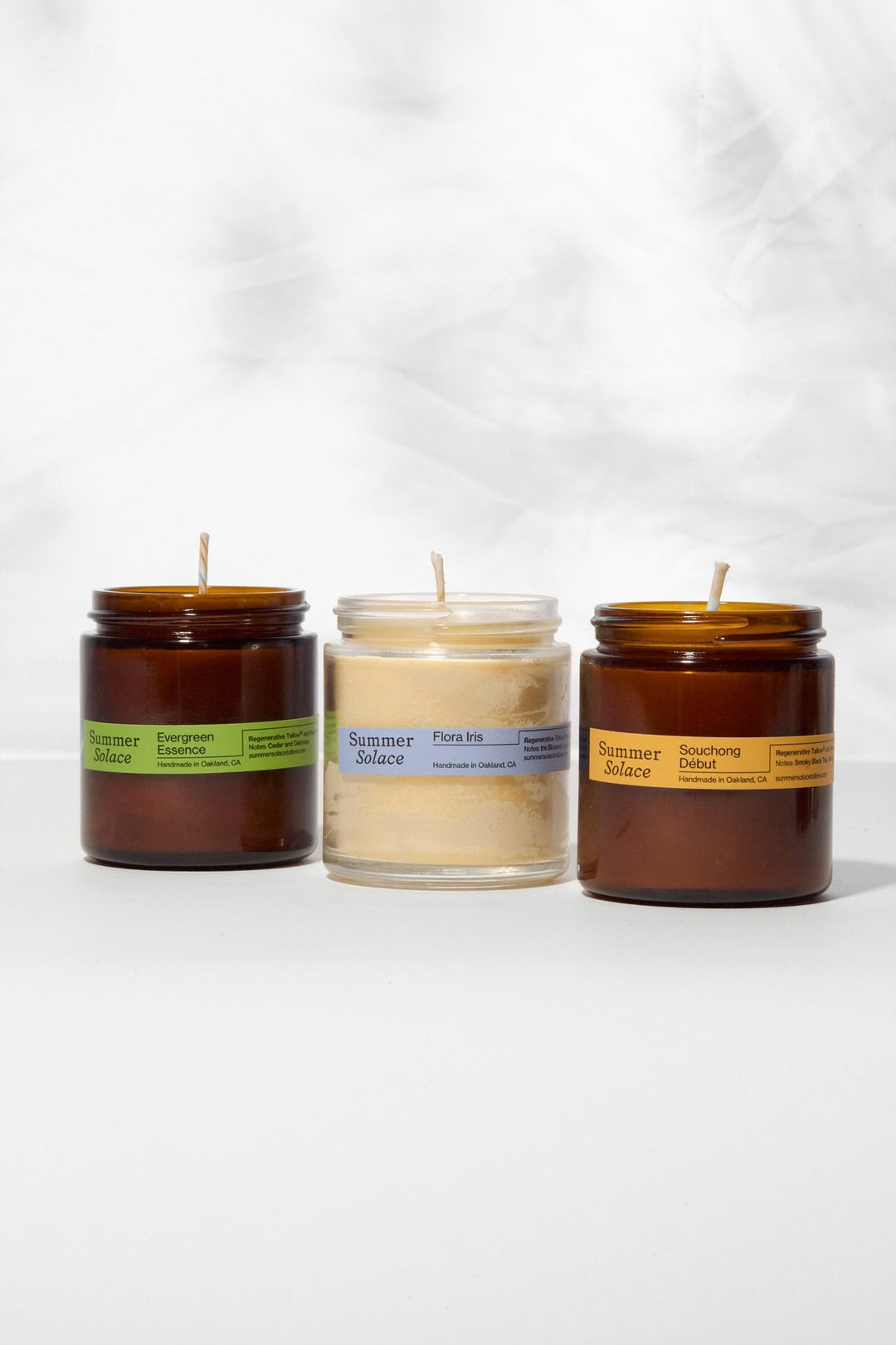 Summer Solace Tallow - Tallow Candle Trio – Travel Set | Core Collection - Gift Sets