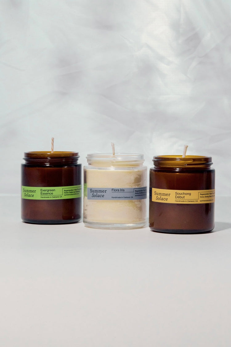 Summer Solace Tallow - Tallow Candle Trio – Travel Set | Core Collection - Gift Sets