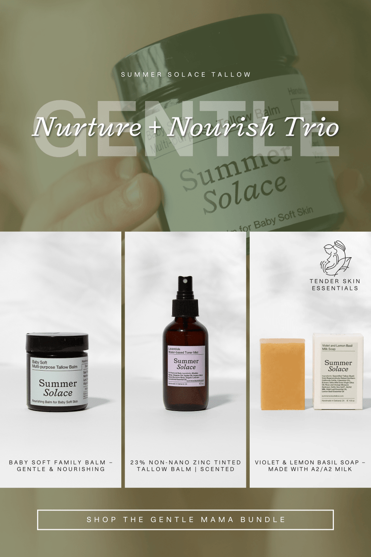 Summer Solace Tallow - The Gentle Mama Bundle - Gift Sets