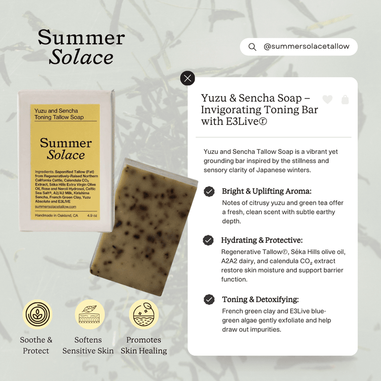 Summer Solace Tallow - The Workout Collection | Muscle Recovery & Renewal Tallow Skincare Set - Gift Sets