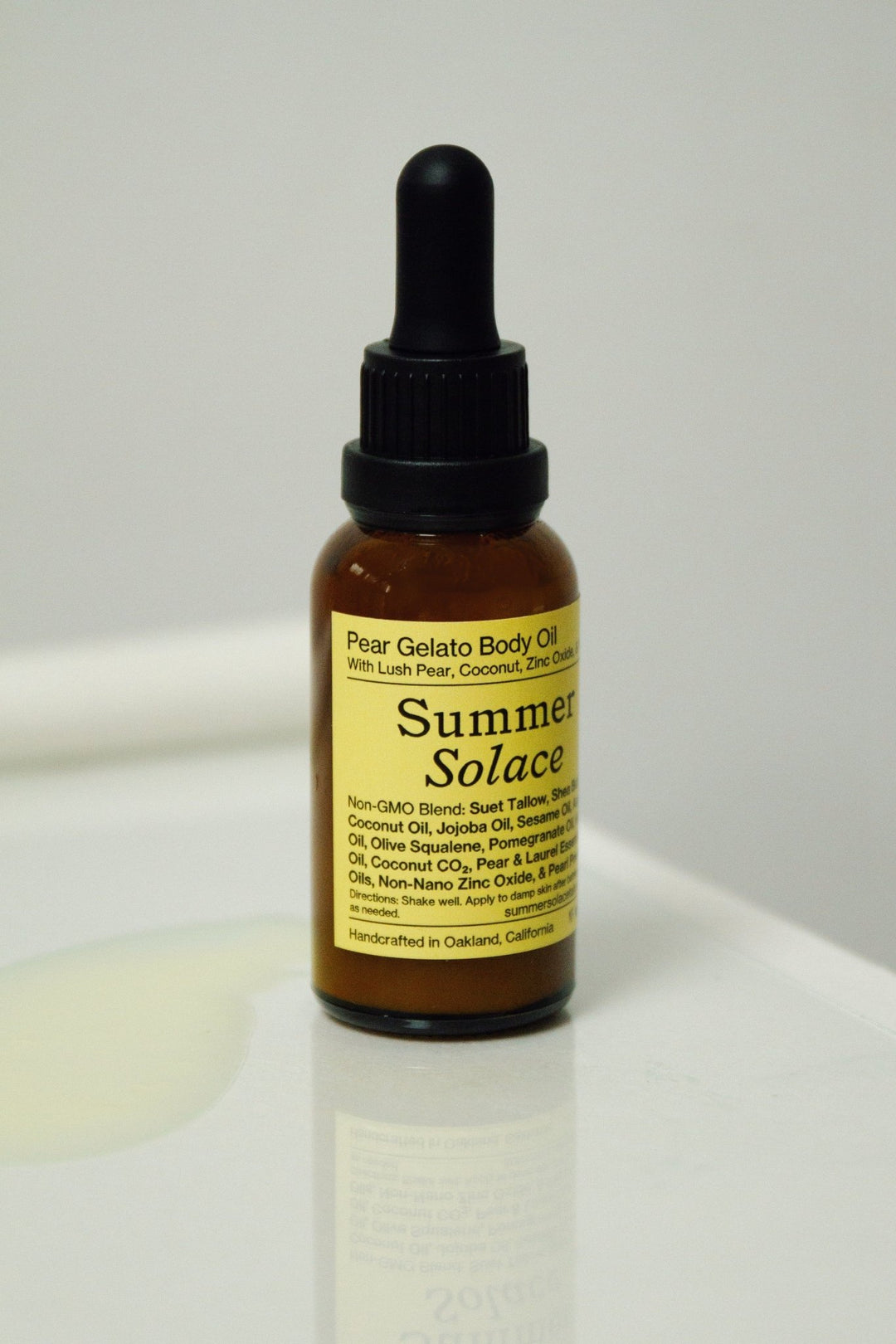 Summer Solace Tallow - Three Sisters: Luxury Tallow Oil Trio – Face, Body & Hair Oils - Face and Hair Oil