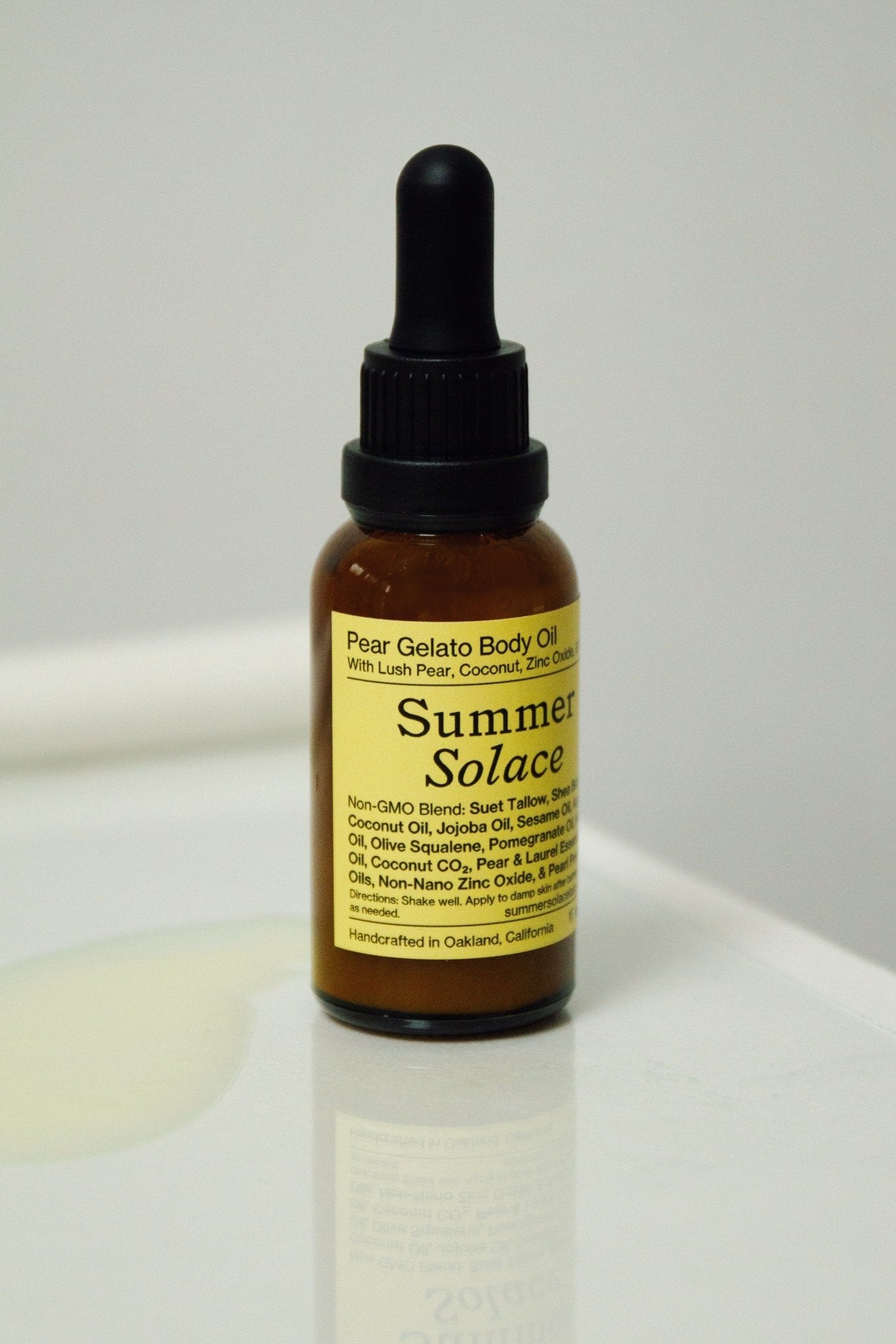 Summer Solace Tallow - Three Sisters: Luxury Tallow Oil Trio – Face, Body & Hair Oils - Face and Hair Oil