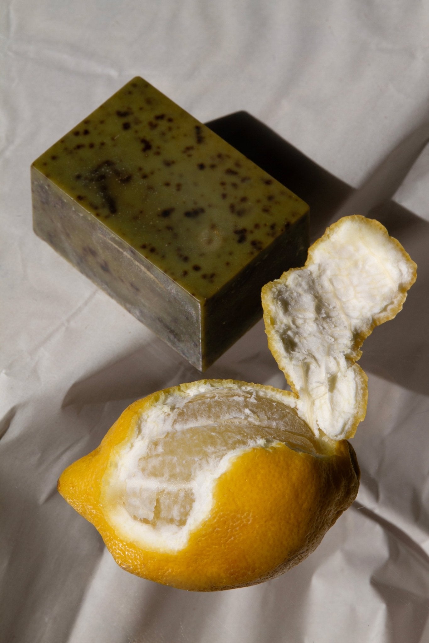 Summer Solace Tallow - Yuzu and Sencha Toning Bar Soap with E3Live - Regenerative Tallow® - Tallow Soap